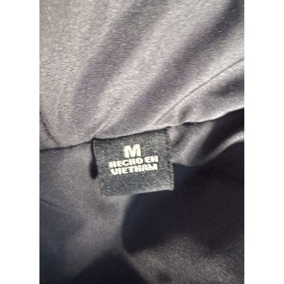 Tommy Hilfiger Men's Sz M Blue Softshell Bomber Full Zip Hooded Jacket - Picture 5 of 15